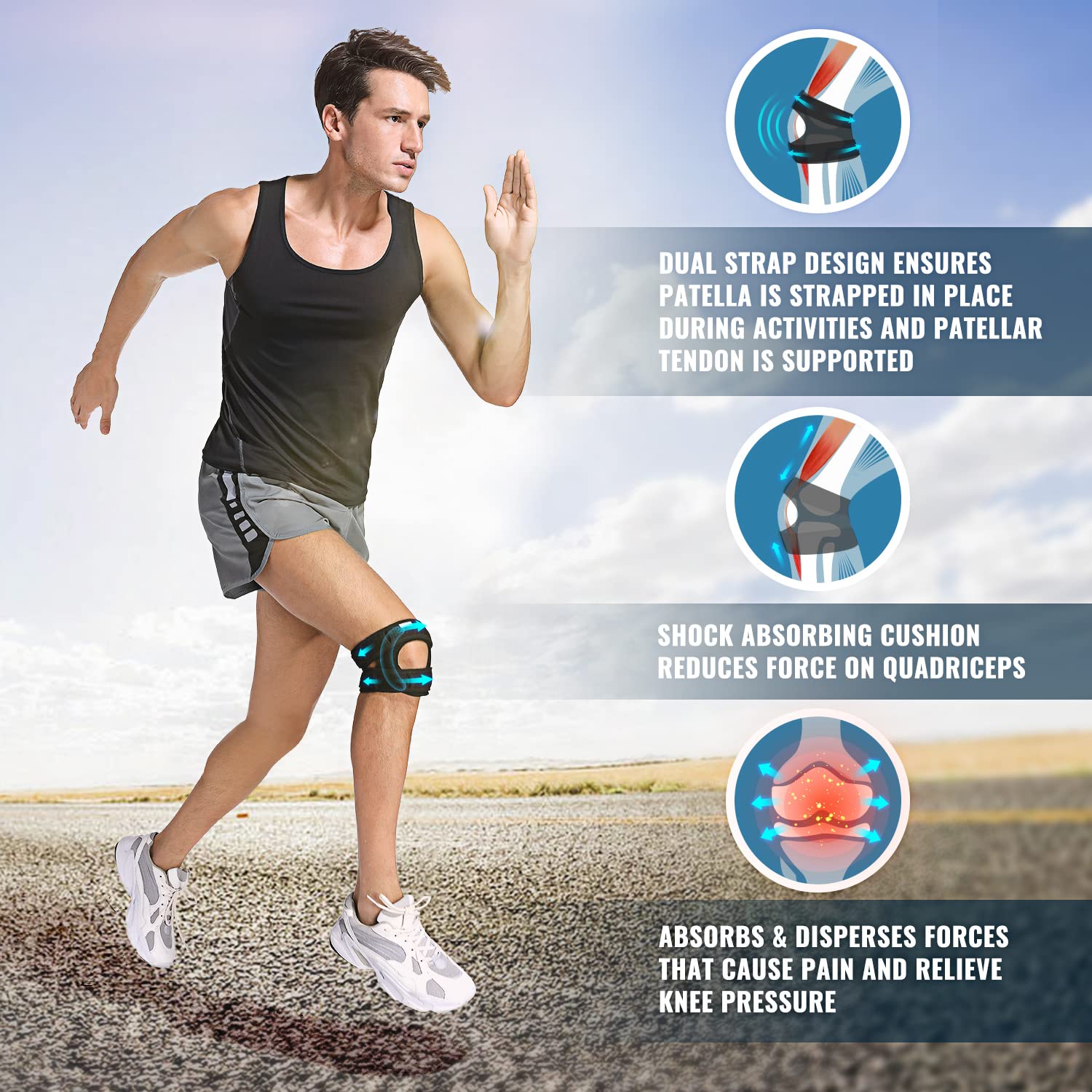 PatellaPrime™ Ultra Knee Brace - 2.0